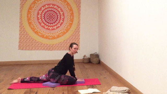 Hip focus with core flow