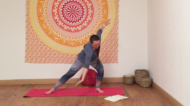 Beginners class with tai chi flow