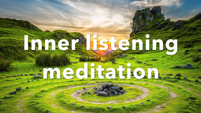Inner listening mediation